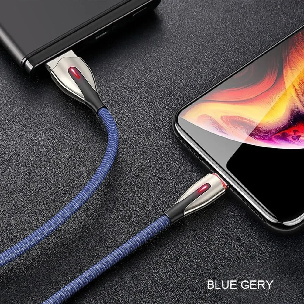 2x Pack Durable iPhone Cable, 4FT long